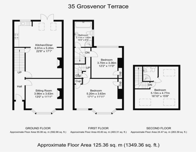 35 Grosvenor Terrace - 3 Bed Sleeps 6, 5 Min Walk From York City Centre 외부 사진