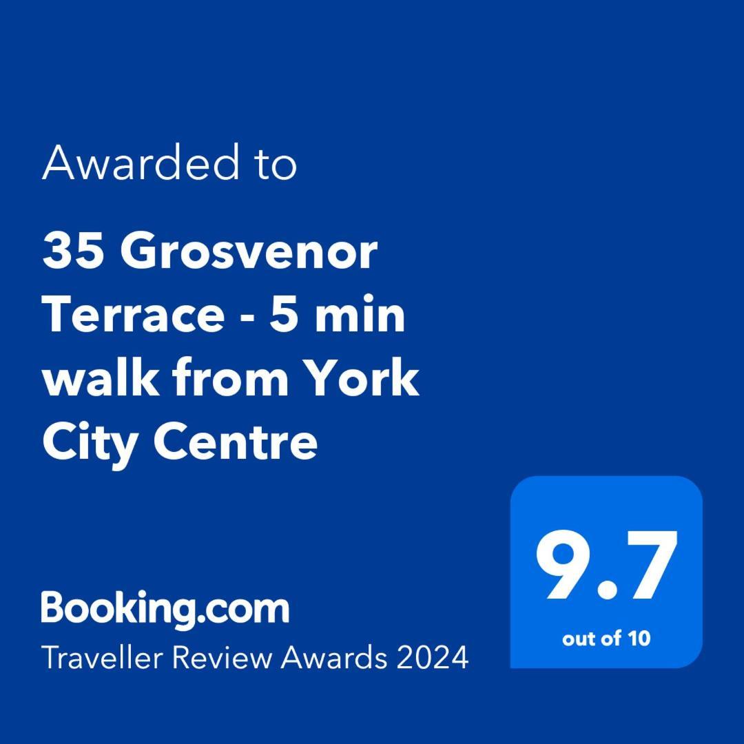 35 Grosvenor Terrace - 3 Bed Sleeps 6, 5 Min Walk From York City Centre 외부 사진